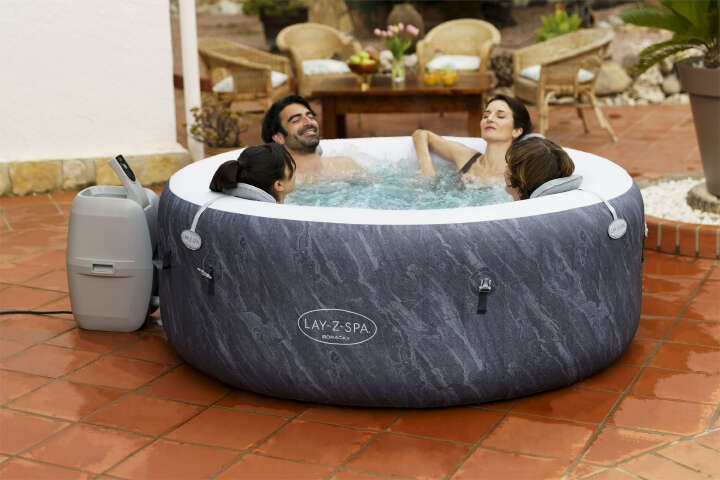 Bestway LAY-Z-SPA Whirlpool WLAN Boracay AirJet